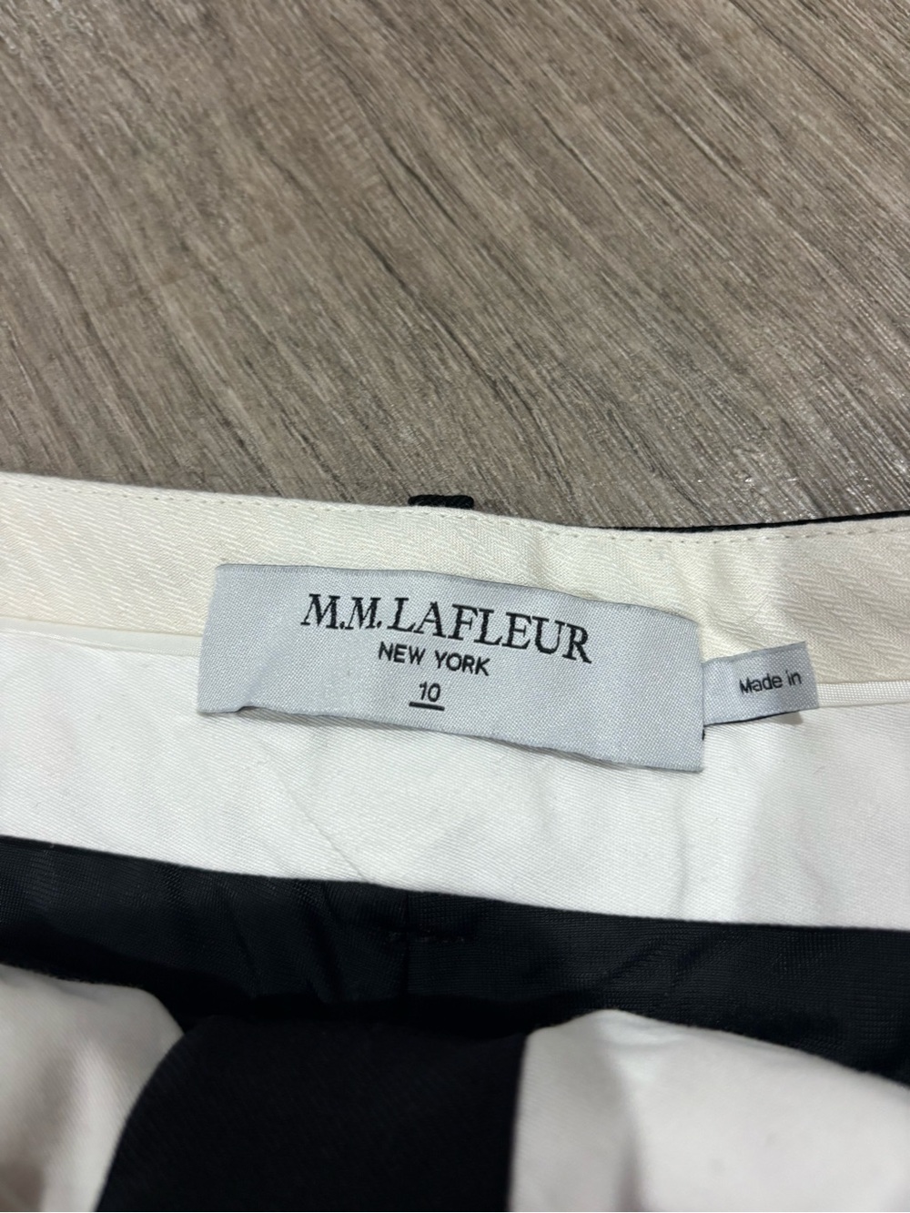 MM LaFleur The Sella Pant Black Luxe Wool - Picture 5 of 7